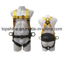Adjustable Industrial Working Polyester Professional Full-Body Safety Harness Belt